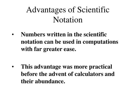 What Are the Advantages of Using Scientific Notation?